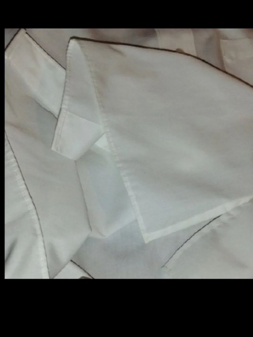 Classic Short-Sleeve White Foxcroft Button Down Shirt